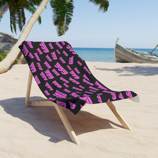 BBB Pink Beach Towel (BBB x Side Piece Collab)