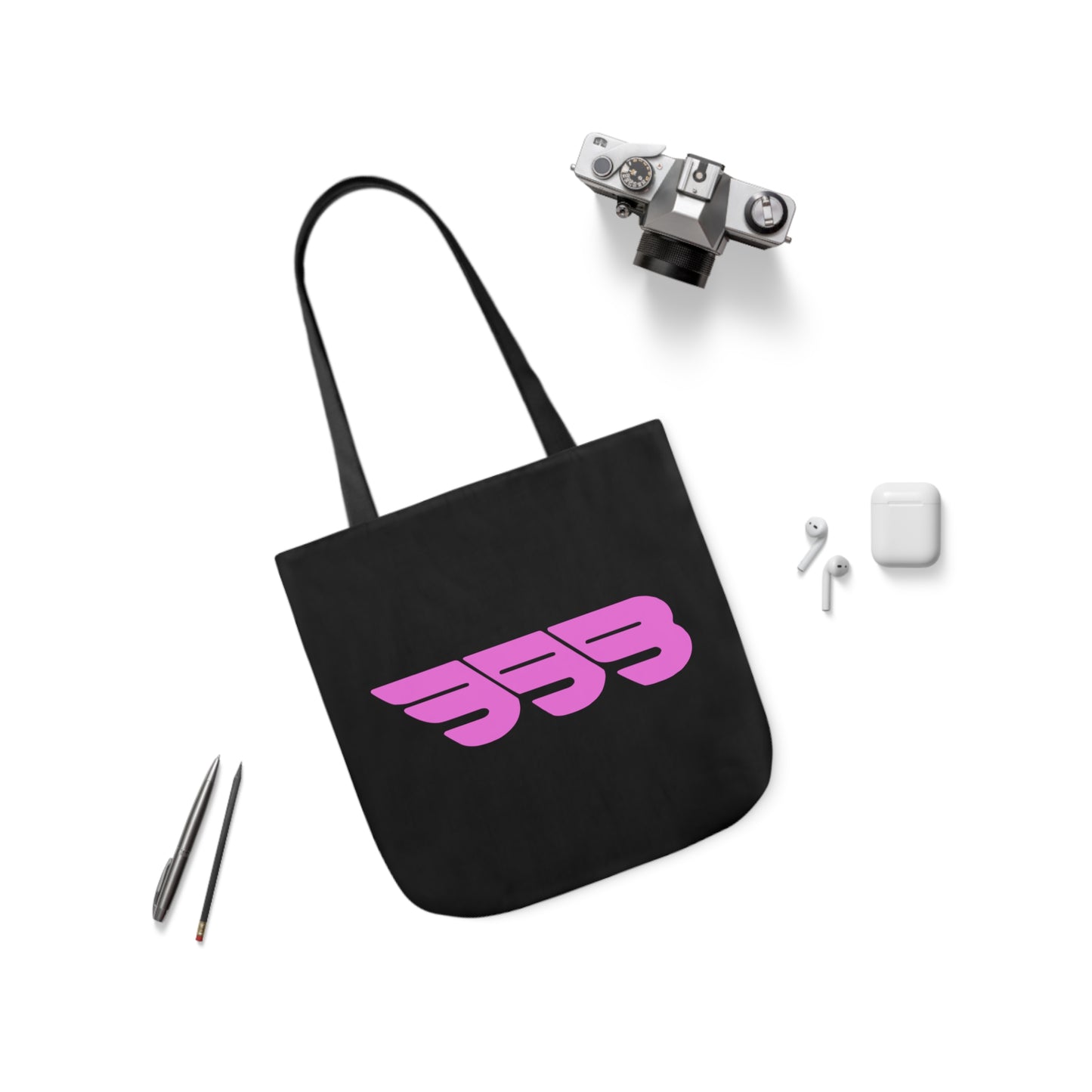 BBB Black/Pink Tote Bag (BBB x Side Piece Collab)